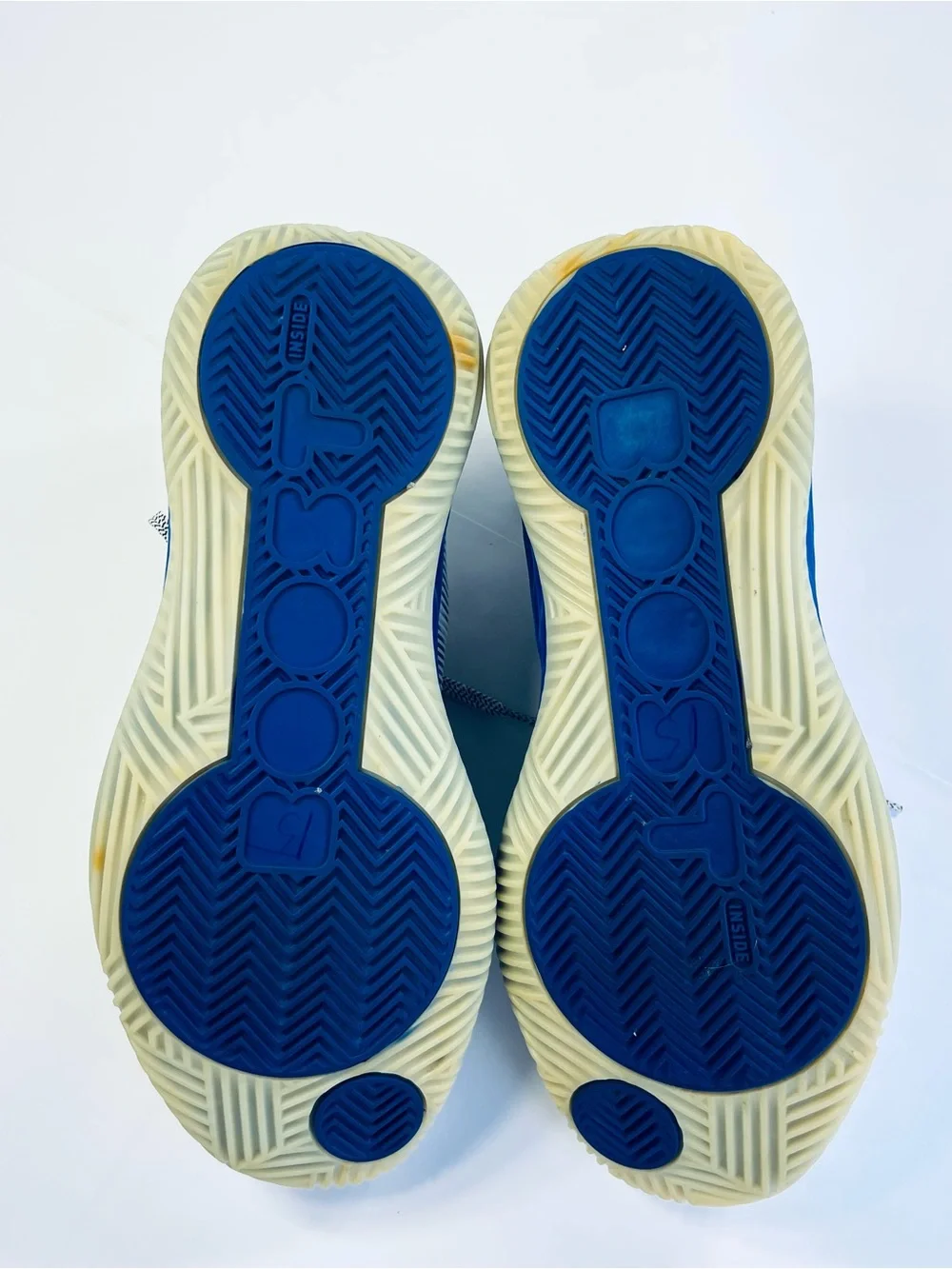 Adidas Boost Light Strike Athletic Shoes #FE9505 White Blue Men’s :10 Sneakers